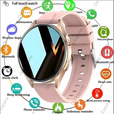 Bluetooth Call Smart Watch Pro 1.39-Inch Custom Dials Music Sports Men Women Watch 6 Health Monitor Smartwatch For Android IOS - LKBA