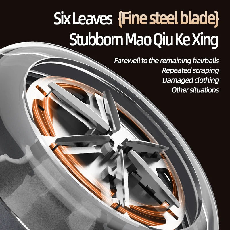 Portable Hair Ball Trimmer Home Clothes Shaving Machine Pill Removal Tool Shaver Lint Remover For Sweater USB Rechargeable - LKBA