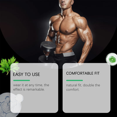 Man Gynecomastia Removal Patch Breast Reduction Tighten Anti Cellulite Strengthen Belly Muscle Body Fitness - LKBA