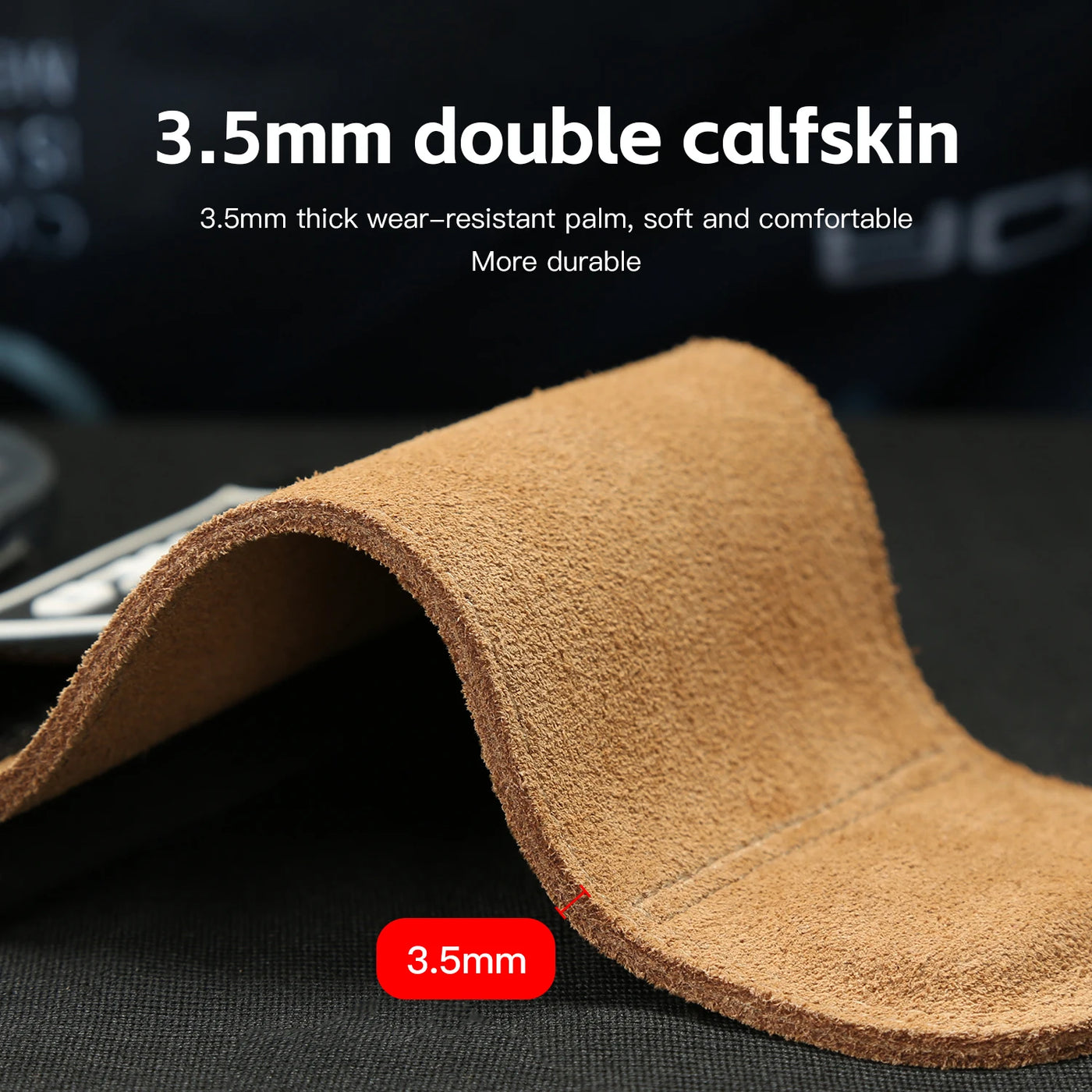 2Pcs Gym Gloves Fitness Hand Palm Protection Equipment Anti Slip Wear-resistant Wrist Protection Hard Pull Grip Strength Gloves - LKBA