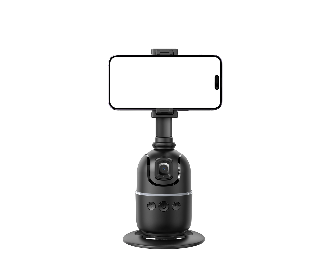 360°Auto Smart Face Tracking AI Gimbal Desktop Cell Phone Holder Tripod for Camera Vlog Live - LKBA