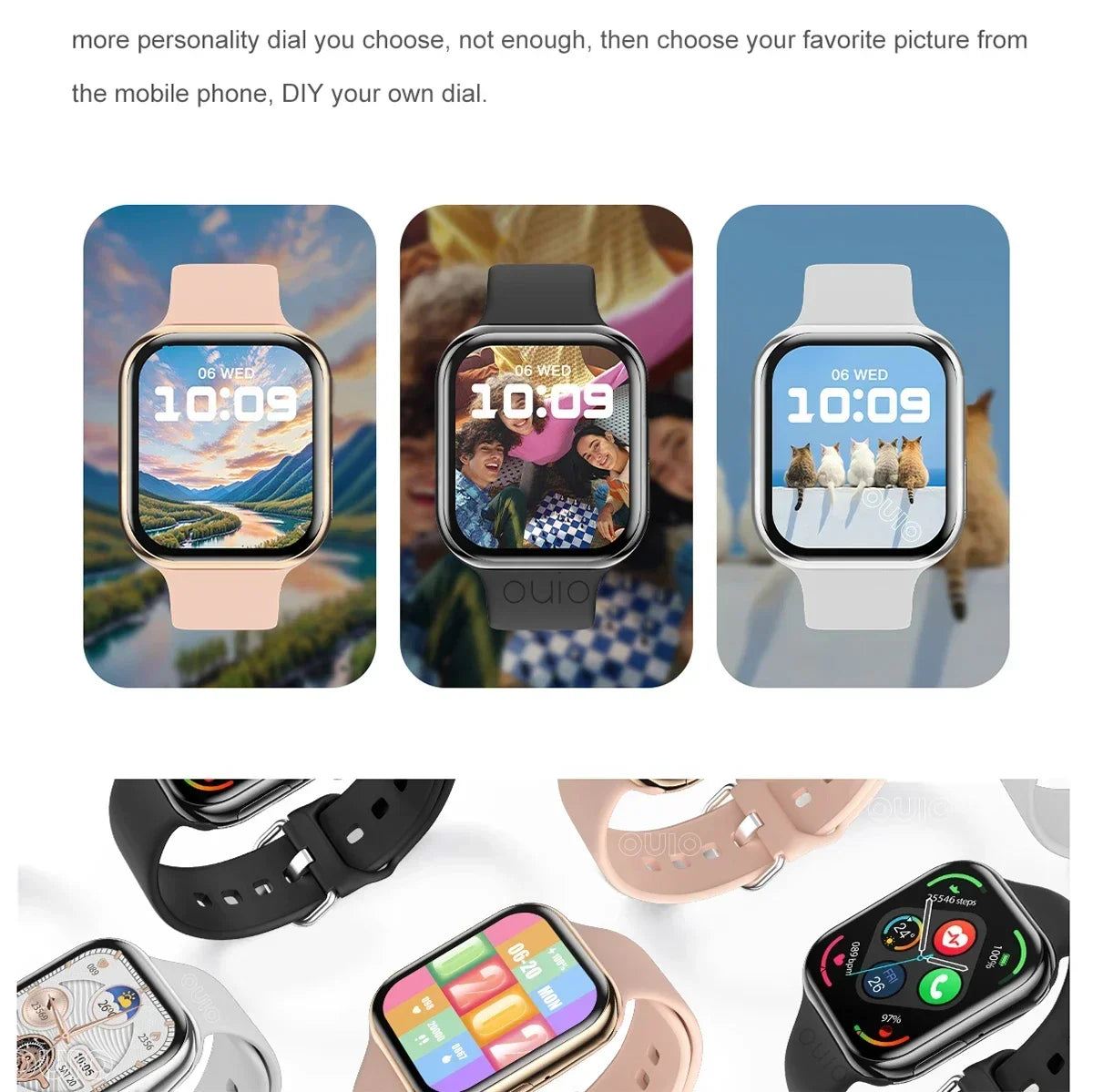 2025 New Series 10 For Apple Watch 10 SmartWatch GPS trajectory tracking NFC Bluetooth Call IP68 Waterproof Smart watch For IOS - LKBA