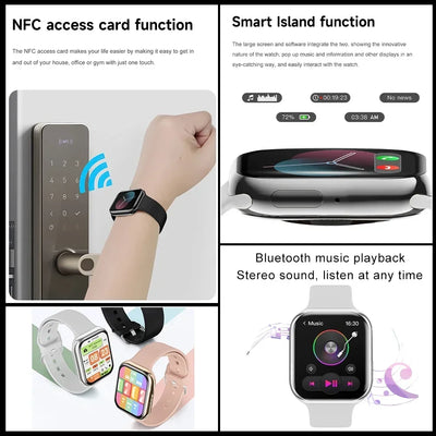 2025 New Series 10 For Apple Watch 10 SmartWatch GPS trajectory tracking NFC Bluetooth Call IP68 Waterproof Smart watch For IOS - LKBA