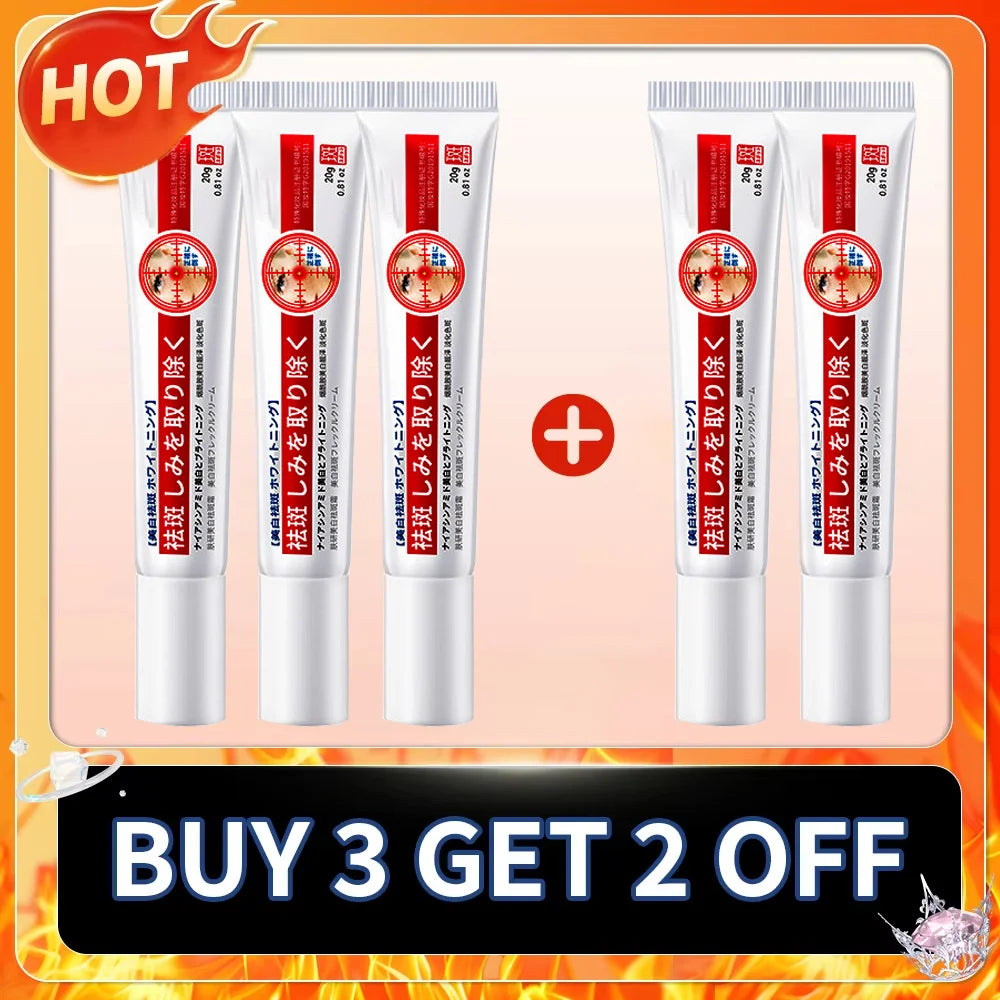 Mild niacinamide whitening and blemish cream, lightens melanin dull pigment, moisturizes skin care - LKBA