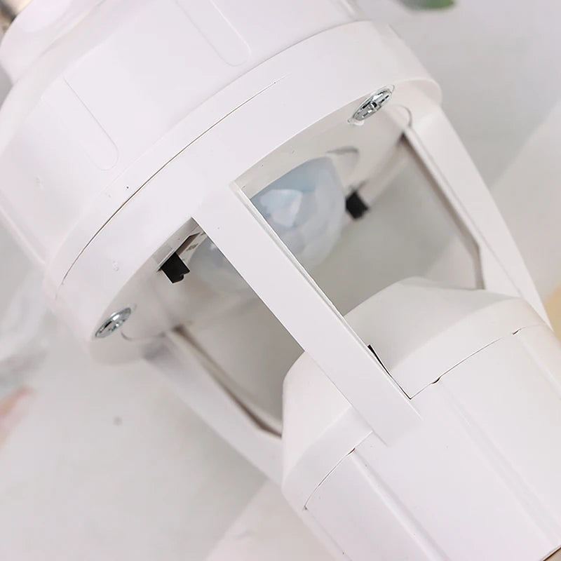 Smart E27 PIR Motion Sensor Light Switch 110V 220V Detector Base Lamp Holder Lux Time Delay Adjust Control Bulb Socket - LKBA