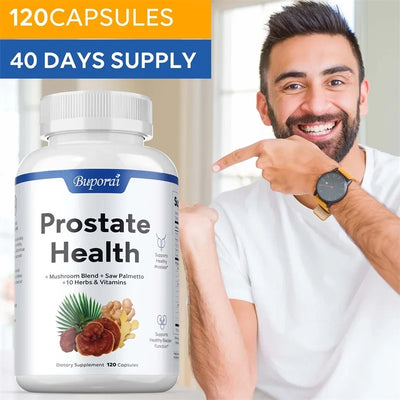 Prostate Health - Reduce Nighttime Bathroom Visits, Improve Performance - LKBA