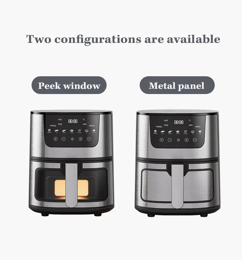 7L Electric Air Fryer Smart Multi-function Hot Convection Oven Deep Fryer Without Oil LED Touch Control - LKBA