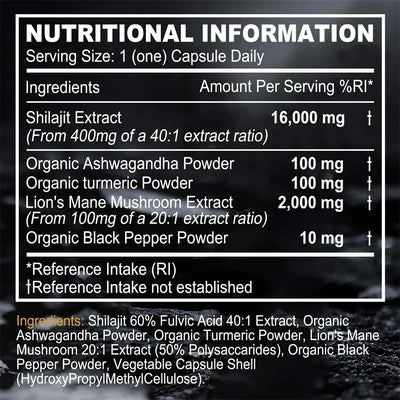 Capsule Original High in Trace Minerals for Energy, Muscle Strength & Immunity, Endurance for Adult - LKBA