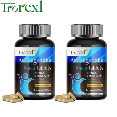 Organic Ashwagandha Pills Men Enhancing Supplement Improve Size Endurance Supports Reproductive Health Natural Energize - LKBA