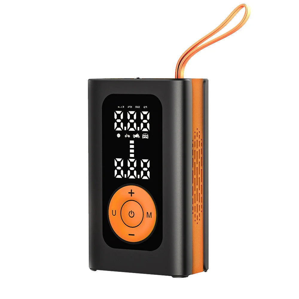 Wireless Car Inflator Pump 19 Cylinder 60CM Extended Air Tube Tire Inflator, Suitable for Cars/Motorcycles - LKBA