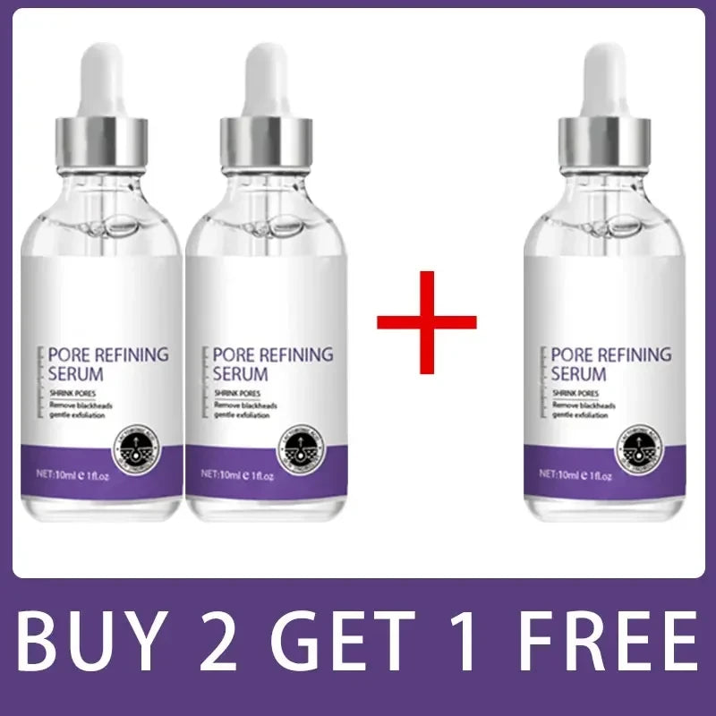 Pore Shrinking Serum Face Removing Large Pores Tightening Repairing Facial Pore Minimizing Essence Skin Care - LKBA