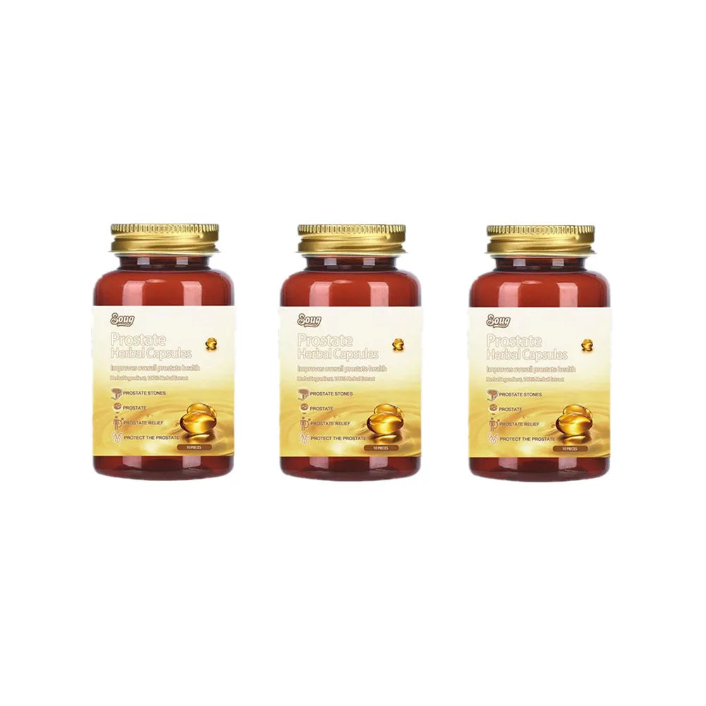 30pcs Prostate Natural Herbal Capsules Prostate Urgency Symptoms Remover Capsules For Men Soothing Body Health Care - LKBA