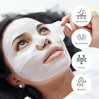 Deep Collagen Anti Wrinkle Lifting Mask Collagen Face Mask Overnight, Deep Collagen Mask for Lifting Firming Moisturizing - LKBA