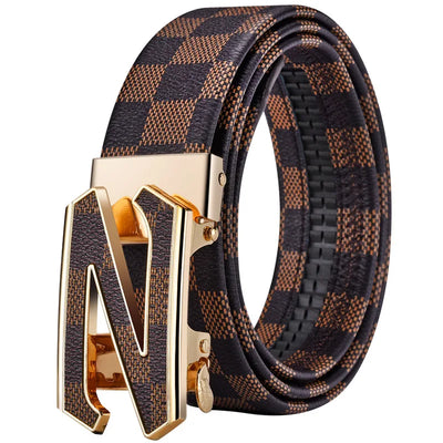 Luxury Brand Men Belt High Quality Leather Business Designer Famous Belts for men - LKBA