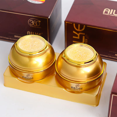 AILKE Whitening Dark Spots Remove Facial Skin Care Cream With Collagen, Reduce Freckles, Wrinkles, Women Premium Face Product - LKBA