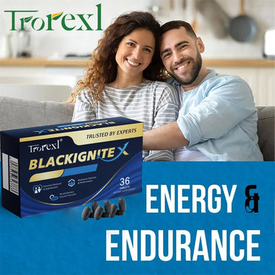 BlackIgniteX Natural Male Enhancing Supplement- Boosts Strength & Firmness for Men, Enhanced Stamina Performance & Endurance - LKBA