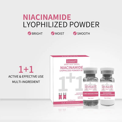 Niacinamide Oligopeptide VC Lyophilized Powder Face Serum Anti Aging Brightening Moisturizing Essence for All Skin Skincare - LKBA