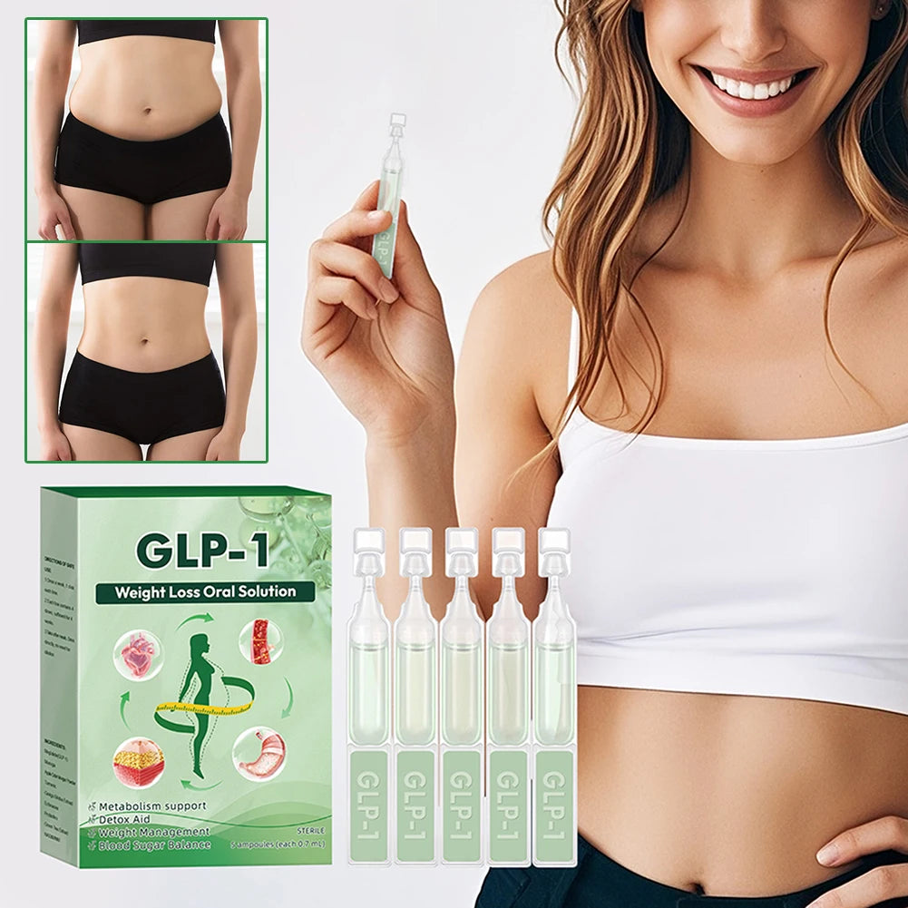Body Care Supplies GLP-1 Drops Body Sliming Weight Loss Supplements for Women Men Natural Advanced Body Care - LKBA