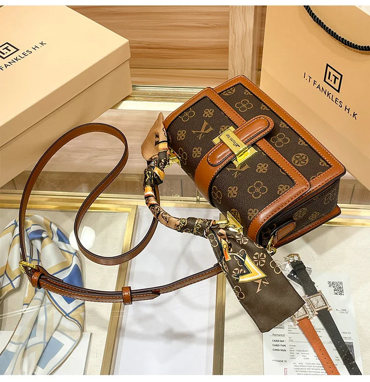 Women's handbag 2025 new autumn and winter designer shoulder crossbody bag - LKBA