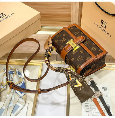 Women's handbag 2025 new autumn and winter designer shoulder crossbody bag - LKBA