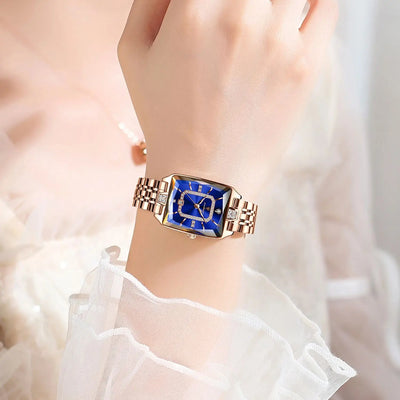 POEDAGAR Luxury Casual Ladies Watch Stainless Steel Waterproof Date Fashion Woman Wristwatch High Quality Quartz Women's Watches - LKBA