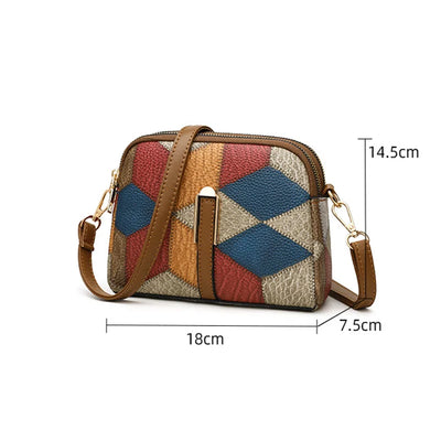 New Luxury Handbag Women Stitching Wild Messenger Bags Designer Brand Plaid Shoulder Bag Female Ladies Totes
