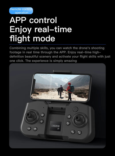 New X226 Mini RC Drone with Professional 8K HD Dual Camera 6Axis Headless Mode 360 Fly Remote Quadcopter - LKBA