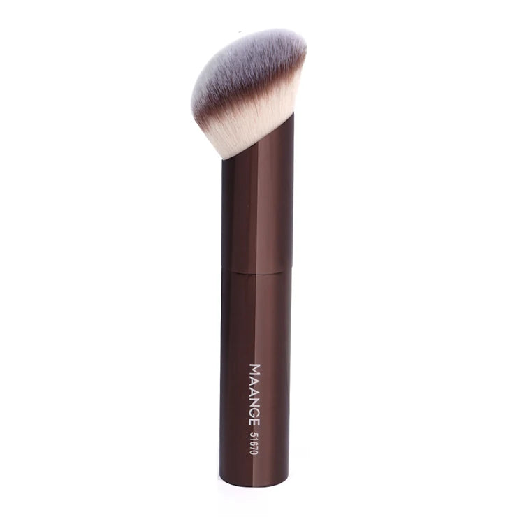Makeup Brushes Double Head Foundation Powder Concealer Blusher Bronzer Makeup Brush Soft Fiber Hair - LKBA