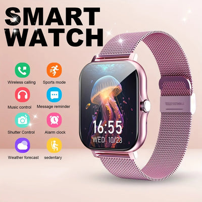 2025New Upgrad Smart Watch For Men Women 1.83Inch Full Touch Display BT Call Sports Monitoring SmartWatch For Android&IOS Phone - LKBA