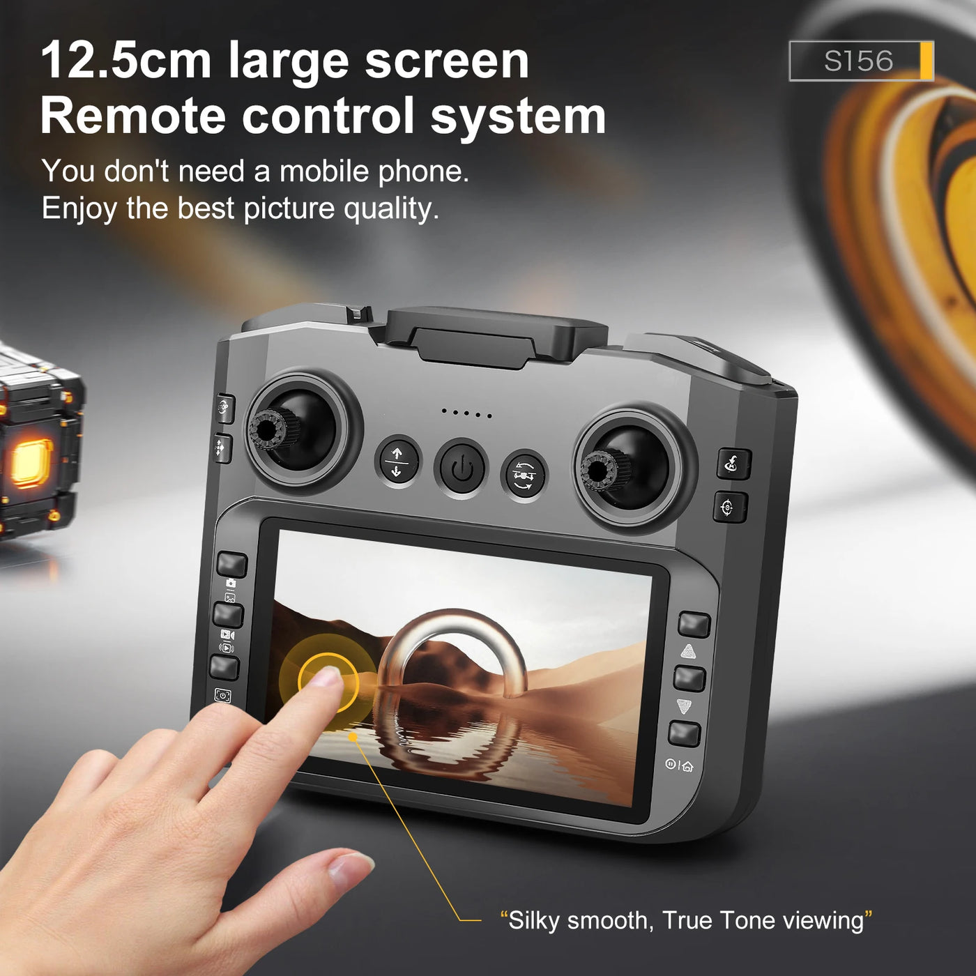 S156 RC Drone 2.4G 5G GPS Professional 8K HD Aerial Photography Remote Control Aircraft HD Dual Camera Quadcopter - LKBA