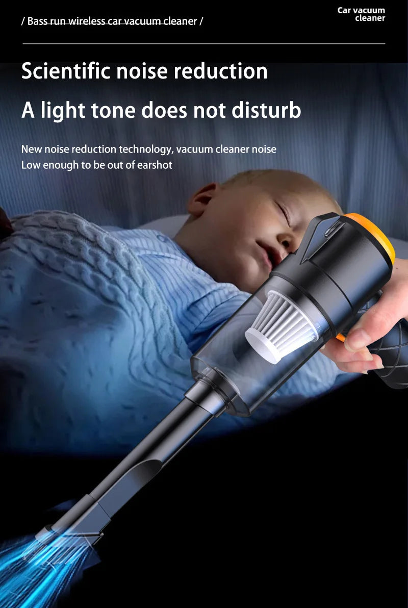 Xiaomi Multi-Purpose Vacuum Cleaner Wireless Charging Suction And Blowing Dual-Use Brushless Small mini Handheld Car High-Power - LKBA