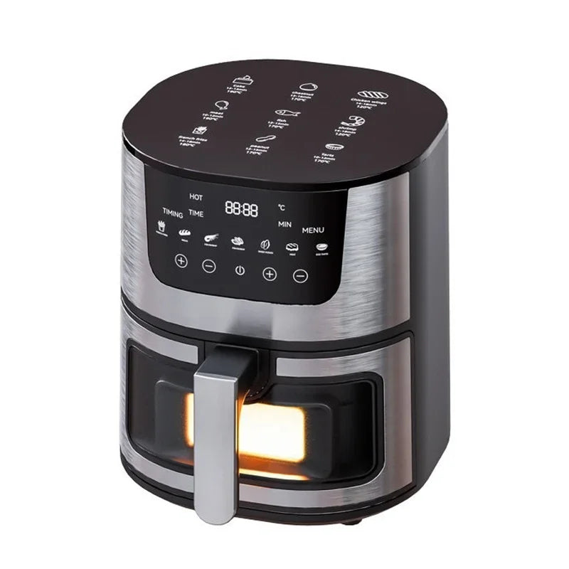 7L Electric Air Fryer Smart Multi-function Hot Convection Oven Deep Fryer Without Oil LED Touch Control - LKBA
