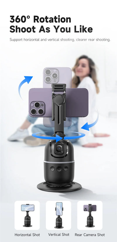 Multifunctional selfie stick with light - LKBA