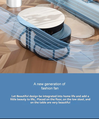 Mini Air Cooler Humidification Cooling USB Silent Timed Air Conditioning Fan Colorful Lights Night Light Led Screen 6 Wind Speed - LKBA