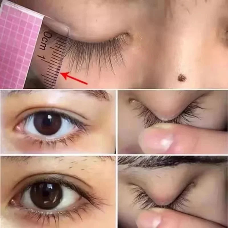Fast Eyelash Growth Serum 7 Days Natural Eyelash Enhancer Longer Fuller Thicker Curling Lash Treatment Eye Care Products Makeup - LKBA