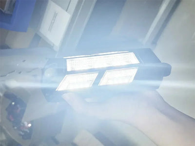 New Solar Lamp Outdoor Sunlight Motion Sensor 8m Remote Control Solar Focus Wall Street Light Waterproof External Solar Lamp - LKBA