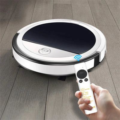 Multifunctional Cleaning Machine Smart Floor Sweep Mop Machine With Remote Control Vacuum Cleaner Home Low Noise Sweeping Robot - LKBA