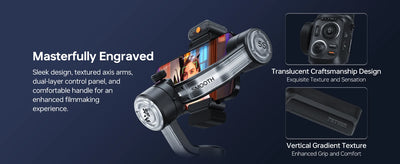 SMOOTH 5S AI Tracking Handheld Stabilizer 3-Axis Smartphone Gimbal Outdoor Gimbals - LKBA