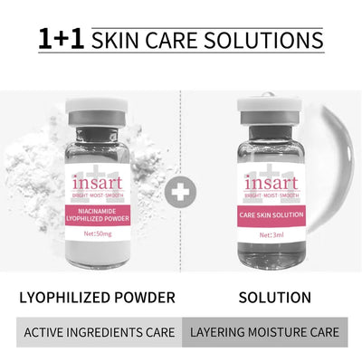 Niacinamide Oligopeptide VC Lyophilized Powder Face Serum Anti Aging Brightening Moisturizing Essence for All Skin Skincare - LKBA