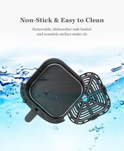 7L Electric Air Fryer Smart Multi-function Hot Convection Oven Deep Fryer Without Oil LED Touch Control - LKBA