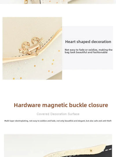 Fashionable Bright Leather Chain Crossbody Bag Women's Single Shoulder Small Square Bag Hot Sale of the Season New Style - LKBA