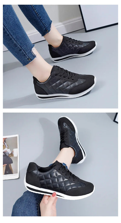 Spring Women's Sneakers Fashion Ladies Vulcanize Shoes Outdoor Running Walking Female Shoes Comfort Lightweight Sneakers Size 41 - LKBA