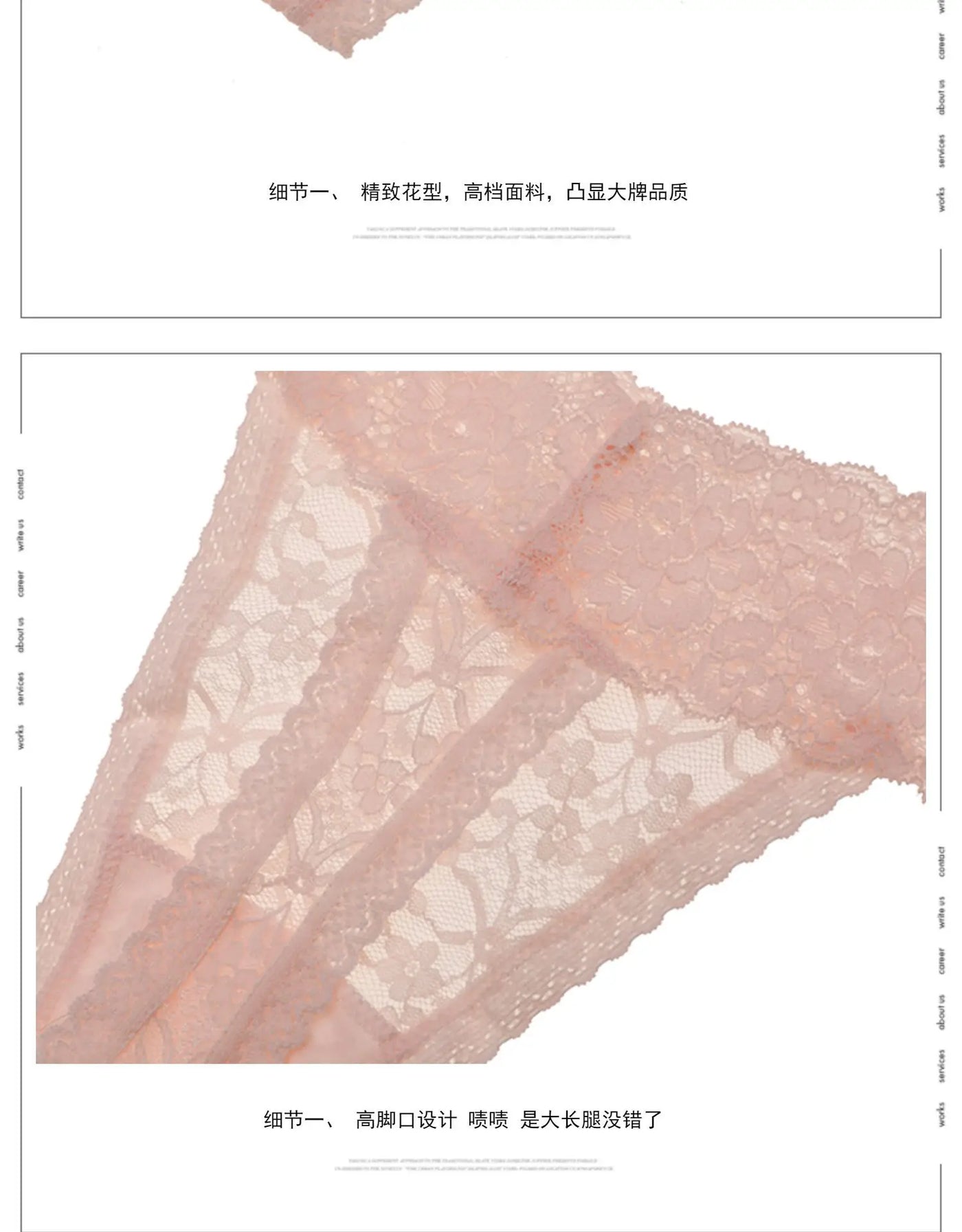 S-XL Plus Size Transparent Lace Lady thong Sexy Low-Waist Women's Lingerie Hollow Out G-string Temptation Female T-pants Tanga - LKBA