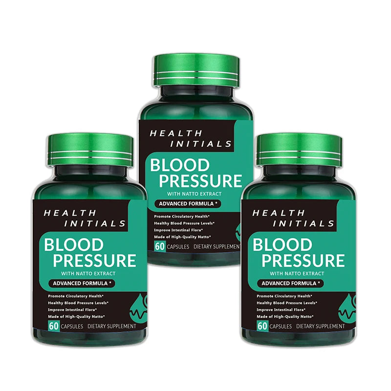 Nattokinase Capsules Blood Vessel Clean Dissolve Blood Clots Lowering Pressure Prevent Arteriosclerosis Improve Vascular Health - LKBA