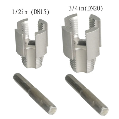 Universal Internal External Pipe Threading Tool Compact Durable Hand Tool for Fast Pipe Fittings - LKBA