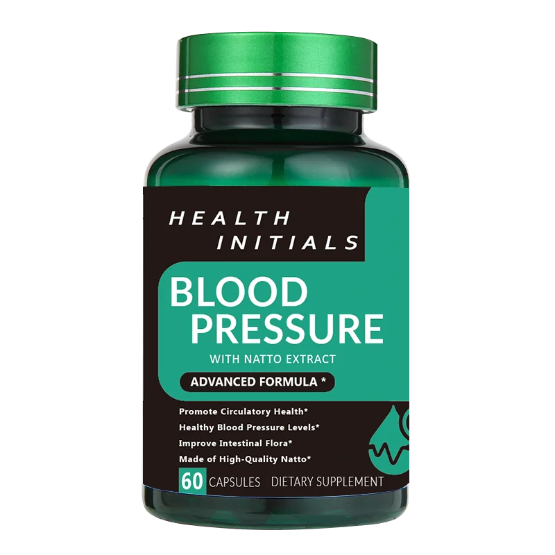 Nattokinase Capsules Blood Vessel Clean Dissolve Blood Clots Lowering Pressure Prevent Arteriosclerosis Improve Vascular Health - LKBA