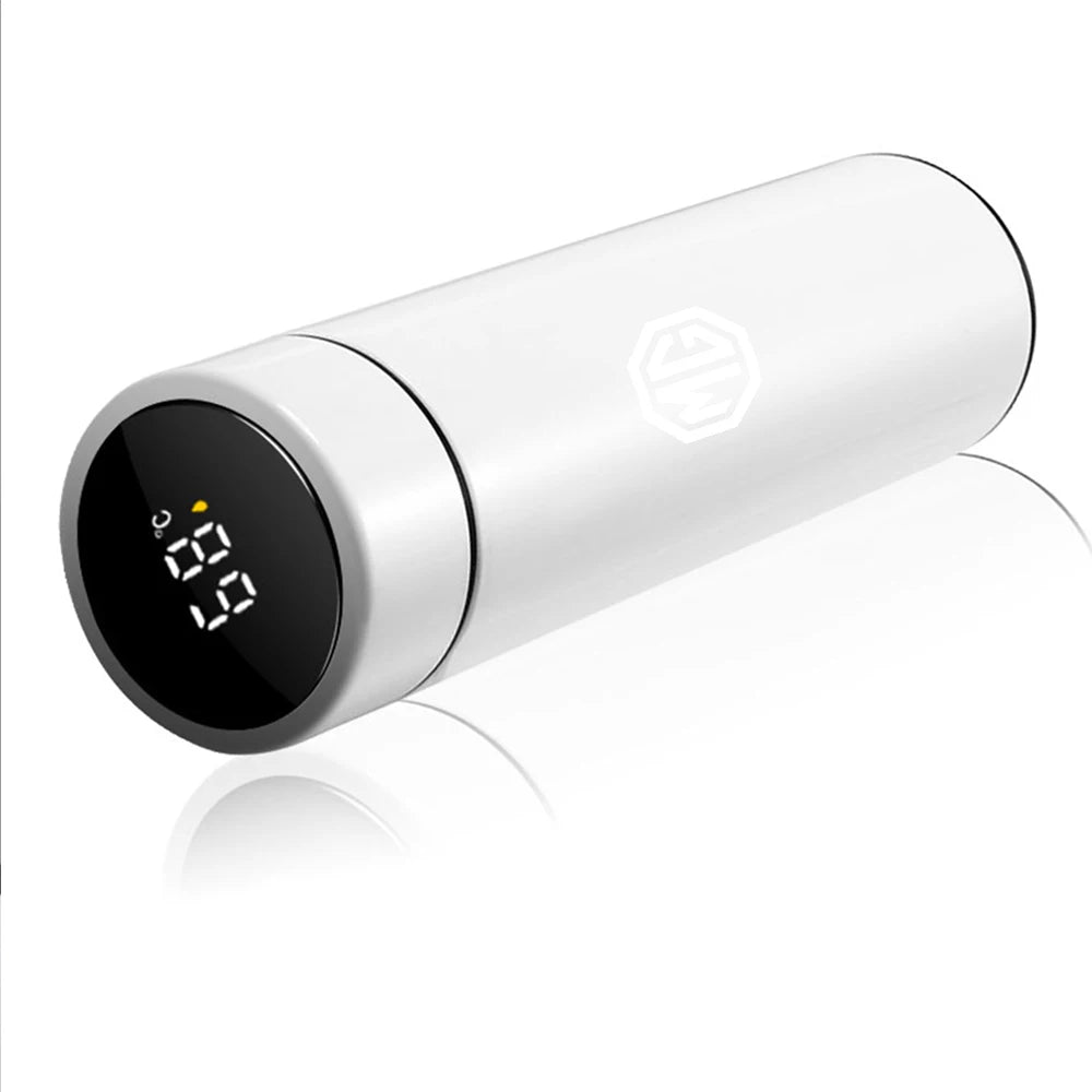 Car 500ml Smart Thermo Mug Drink Flask Temperature Display For MG ZS 5 7 6 Cyberster MG4 EV ES5 HS ONE GT GS MG3 EZS 3SW Scorpio - LKBA