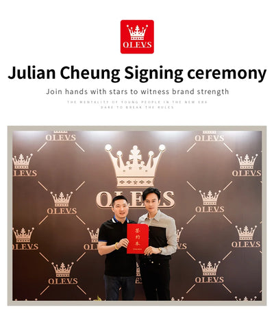 OLEVS New Men's Watches Quartz Luxury Gold Watch Classics Tonneau Dial Top Brand Waterproof Luminous Quartz Watch for Men 5528 - LKBA