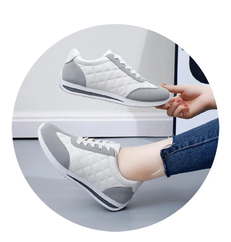 Spring Women's Sneakers Fashion Ladies Vulcanize Shoes Outdoor Running Walking Female Shoes Comfort Lightweight Sneakers Size 41 - LKBA