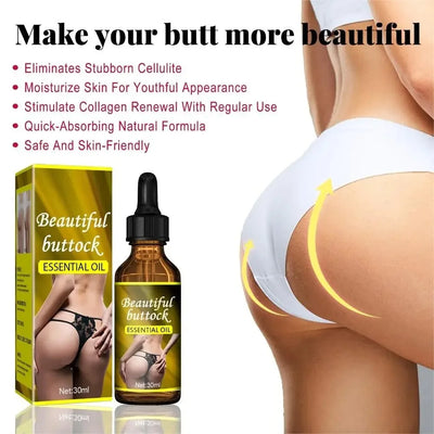 Buttock Enlargement Cream Butt Lift Up Firming Essential Oil Big Ass Enhance Hip Growth Tighten Shaping Sexy Body Care For Women - LKBA